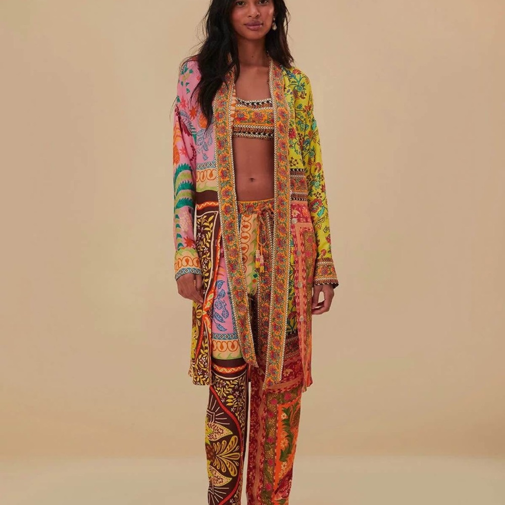 Farm Rio Colorful Bohemian Two-Piece Set Size XL 🆕
